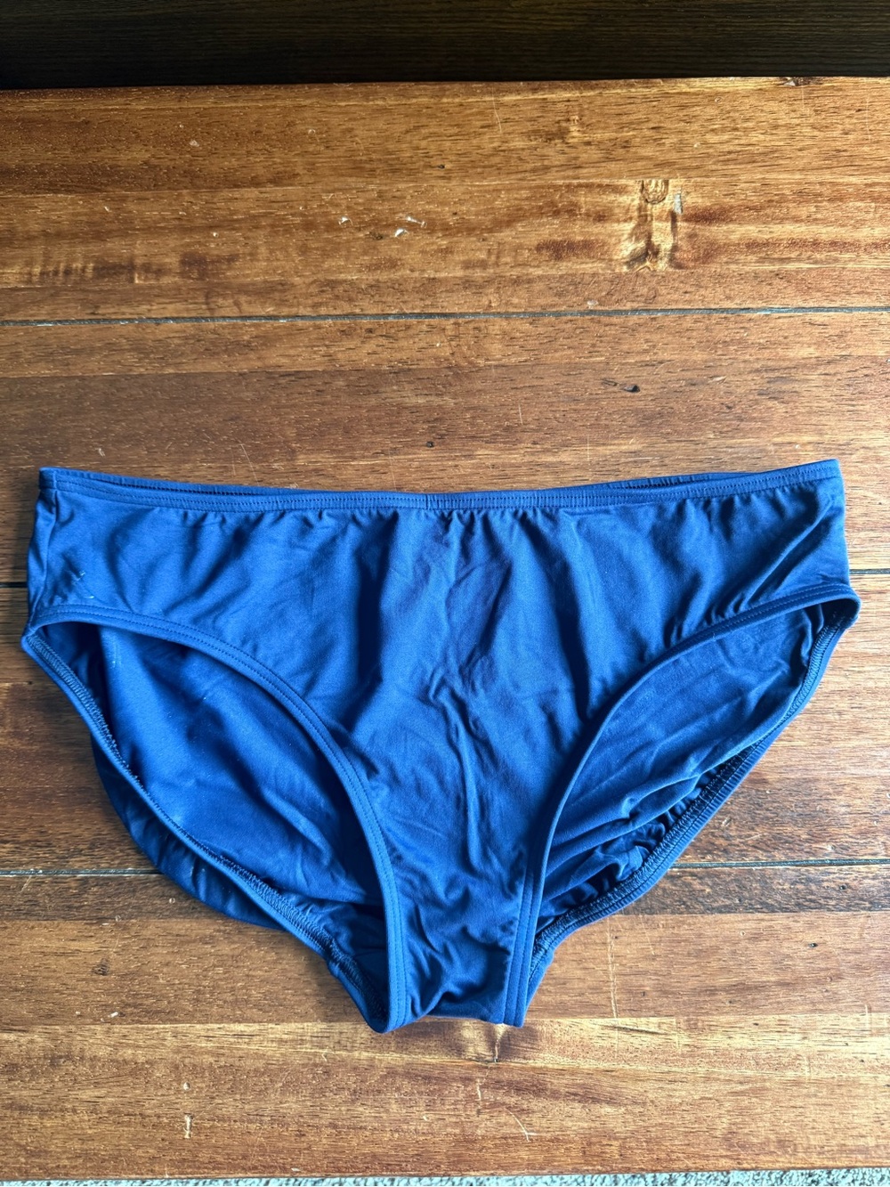 Lands’ End Deep Sea Navy Bikini Bottoms Size 12
